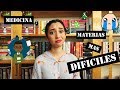 LAS MATERIAS MAS DIFICILES EN MEDICINA!!! | Mariana Gómez