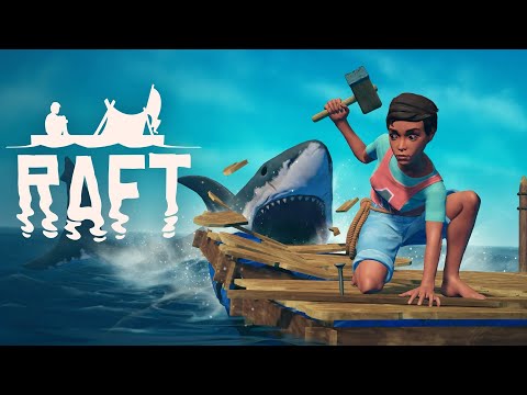 Видео: Выживаем и строим плот с друзьями в RAFT