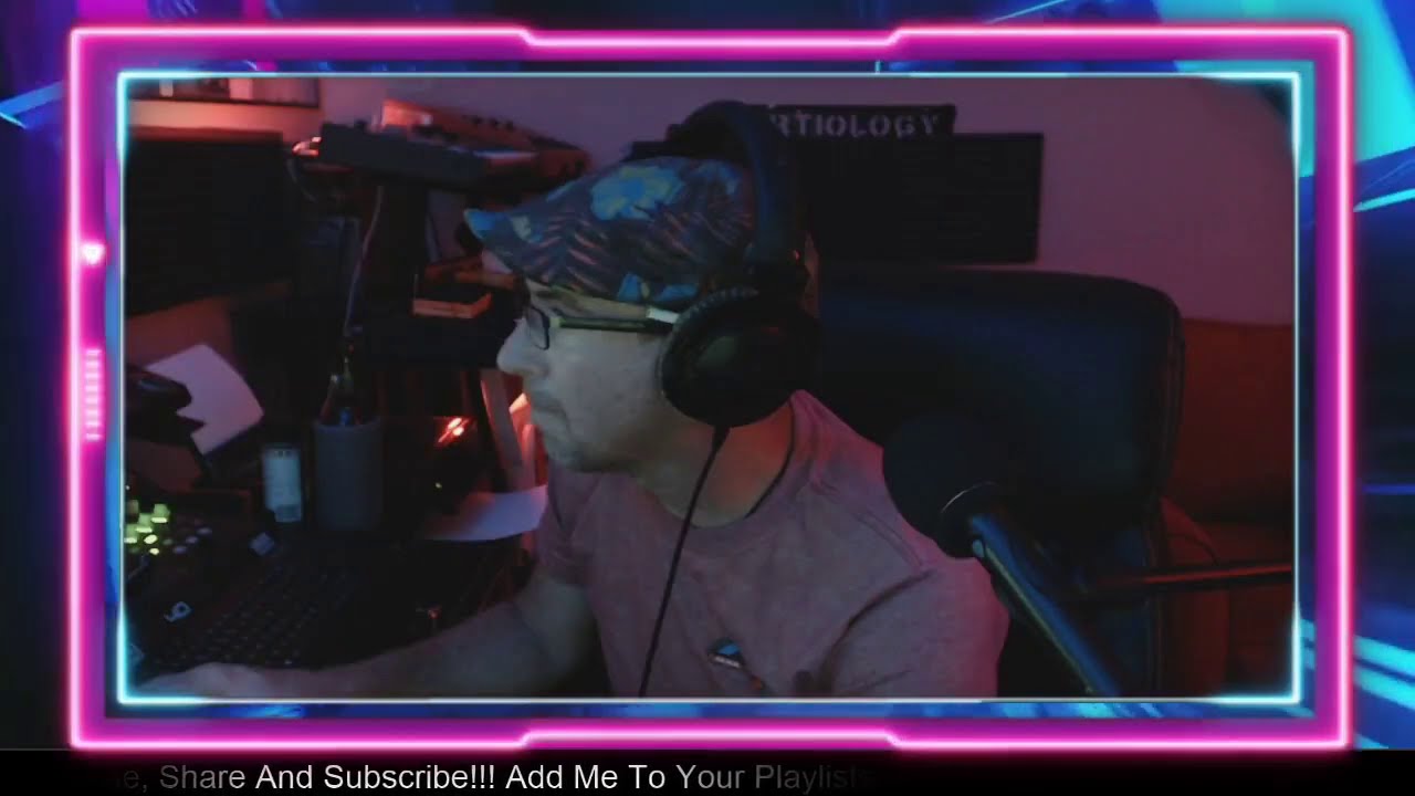 Working On A New Track In The Studio