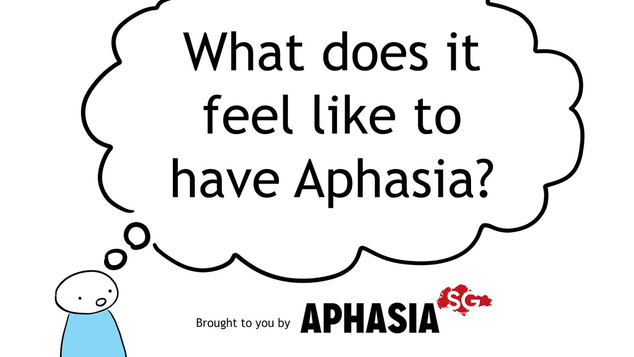 What Does It Feel Like To Have Aphasia 2 5 YouTube