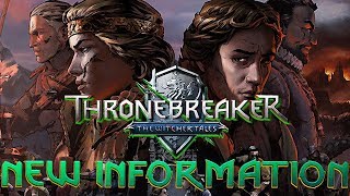 A New Witcher Game! - Thronebreaker Witcher Tales Breakdown, Gameplay, Campaign and More! A New Witcher Game! - Thronebreaker Witcher Tales Breakdown, Gameplay, Campaign and More!