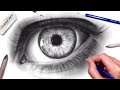 How to Draw a Realistic Eye | Drawing Tutorial with Graphite Pencils