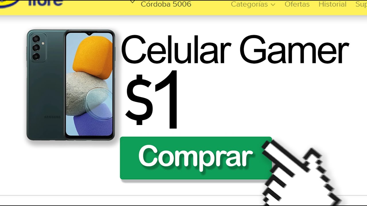 COMPRE un CELULAR a  $1 DOLAR
