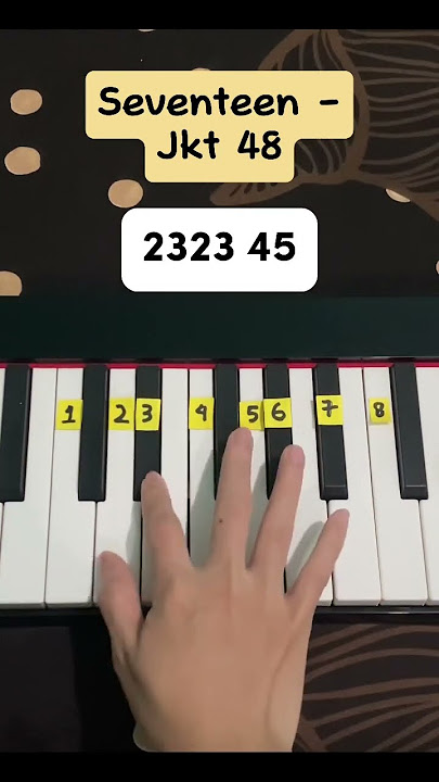 Download lagu Seventeen - JKT 48 (Easy Tutorial) #music #shorts