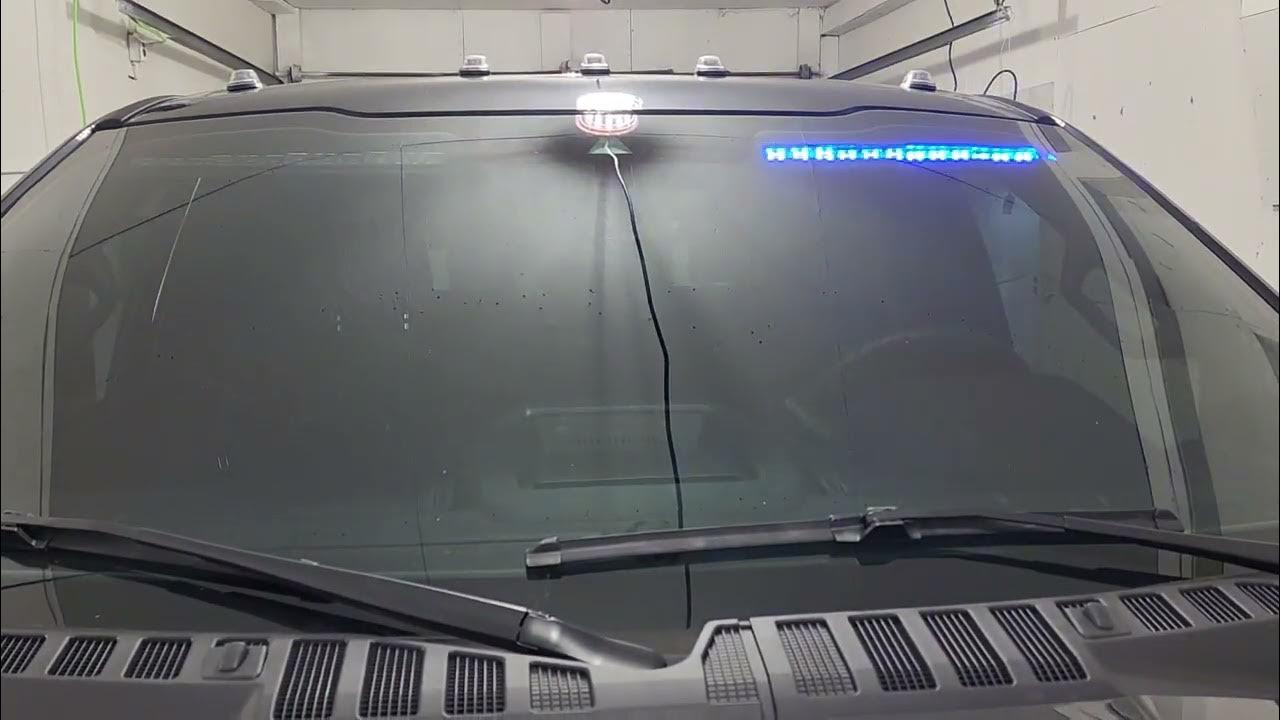 Night Ride Crossover Flash Pattern on the Feniex Quantum Front Interior