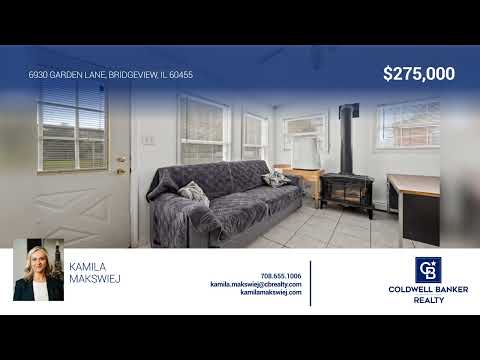 6930 Garden Lane, Bridgeview, IL home video tour