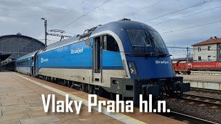Vlaky Praha hl.n. 21.2.2024