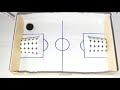 Cardboard football game  activities for 3 year olds at home