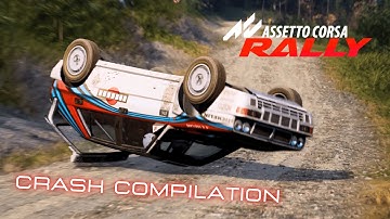 Assetto Corsa Rally CRASH Compilation!🤯