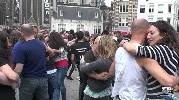 The Netherlands, Amsterdam Dam Square: International Zouk FlashMob 2 @ September 16th 2012