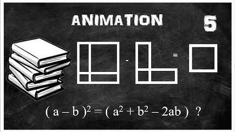 Animation Of ( a - b ) Whole Square Formula