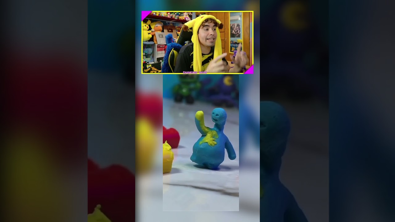 Mini DOEY en la VIDA REAL? @clayworld #poppyplaytime