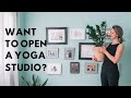 HOW TO OPEN A YOGA STUDIO | yoga studio business, marketing and design ideas