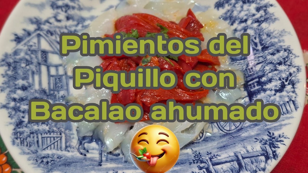 🌶️ Pimientos del Piquillo Caramelizados con Bacalao Ahumado | Receta Rápida | SIBO y Colon Irritable