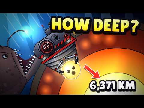 How DEEP Can Seed Go? 🌊 15 Levels to the Center of the Earth, 10 Lives | Depth Comparison