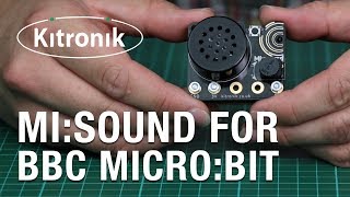 Mi:Sound add-on board for the micro:bit