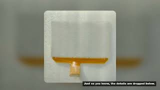 55 Pins DJ080PA-01A Touch Screen Panel Digitizer Lens For Chevrolet GMC MYLINK Car CD Audio Multimed