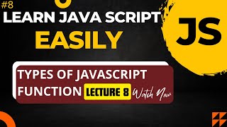 Javascript functions - Learn Types of function in Javascript | Javascript in Hindi