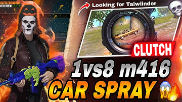 Unbelievable 1v8 Clutch in Conqueror Lobby 😱 | Solo vs Squad | BGMI Highlights