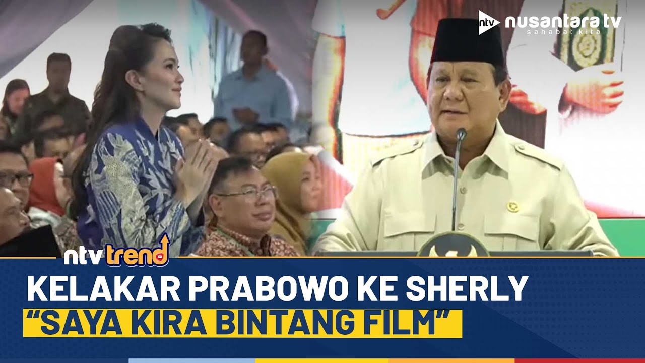 Kelakar Presiden Prabowo ke Gubernur Malut Sherly di Akad Massal KPR: Saya Kira Bintang Film | NTV