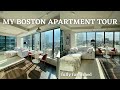 MY BOSTON APARTMENT TOUR: 1 bedroom apartment in downtown Boston