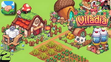 Viladia: Cozy Pixel Farm Part 2 Gameplay Walkthrough | Android / iOS