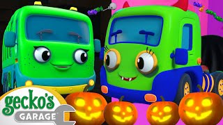 Wheels On The Halloween Truck! | Baby Truck Trick Or Treat | Best Cars & Truck Videos For Kids