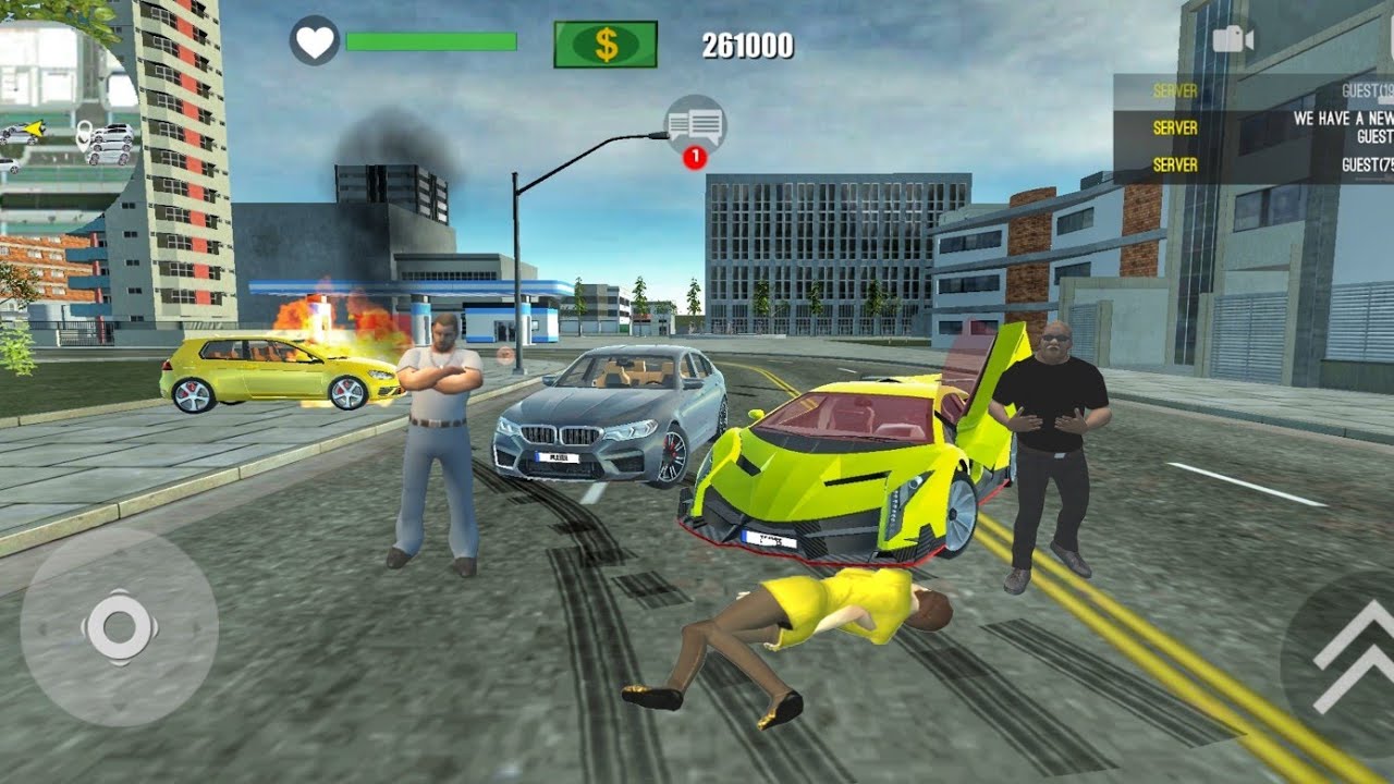 City Crime Online | Lamborghini Crazy Driver - Android Gameplay