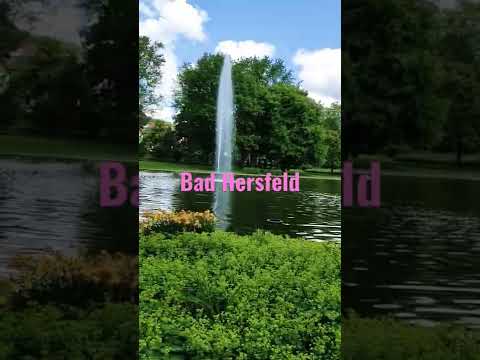 Kurpark Bad Hersfeld Germany #shorts