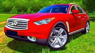 City Car Driving 1.5.3 Infiniti FX50S - G27 HD [1080p][60fps] screenshot 4