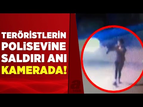 Mersin'de polisevine silahlı saldırı düzenlenmişti! İşte teröristlerin polisevine saldırı anı