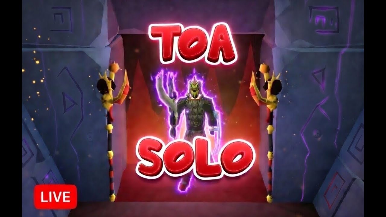 Toa Runescape Old School RuneScape / TOA SOLO / 250 INVO / NO RUNELITE / LIVE - YouTube