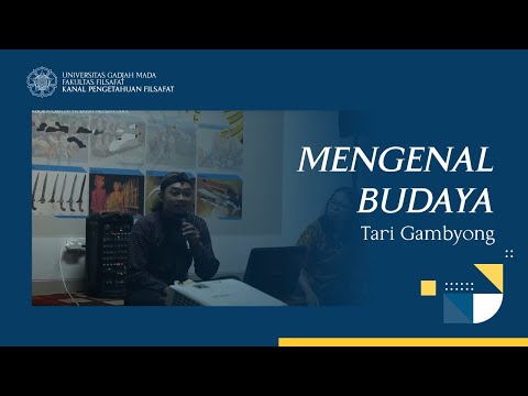 Diskusi Bulan Seni dan Budaya Nusantara LAFINUS Mengenal Budaya '' Tari Gambyong"