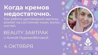 Как работа щитовидной железы влияет на состояние кожи, волос, ногтей