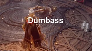 The Dumbest/Worst Elden ring Player Of All Time