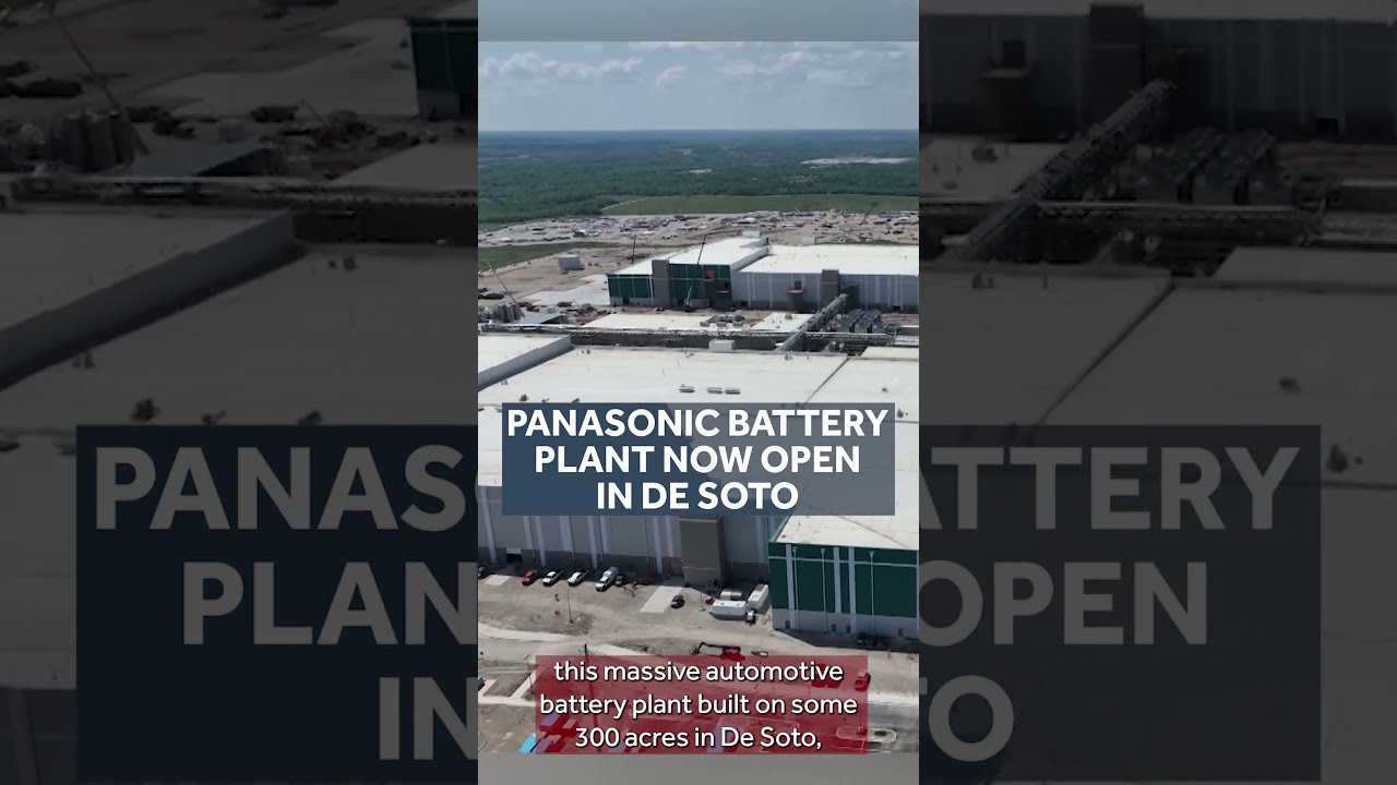 Massive Panasonic Battery Facility Now Open In Kansas