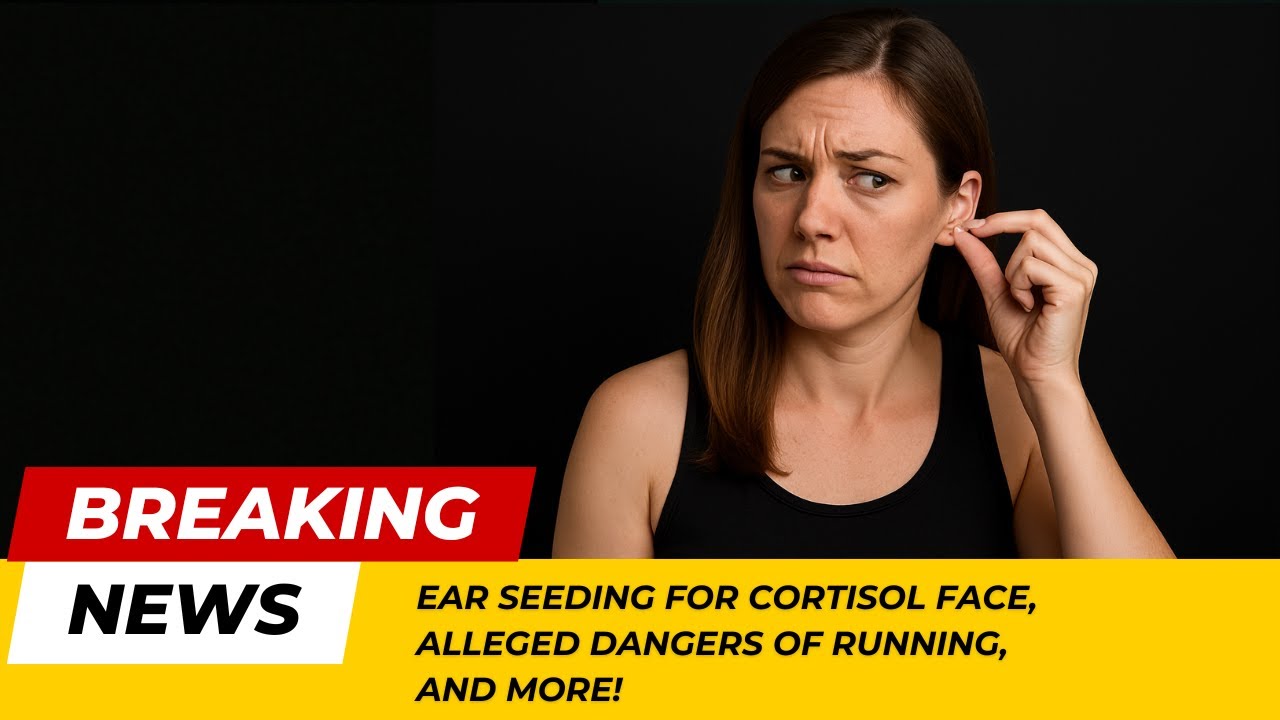 Ep 24 - Ear Seeding For Cortisol Face?