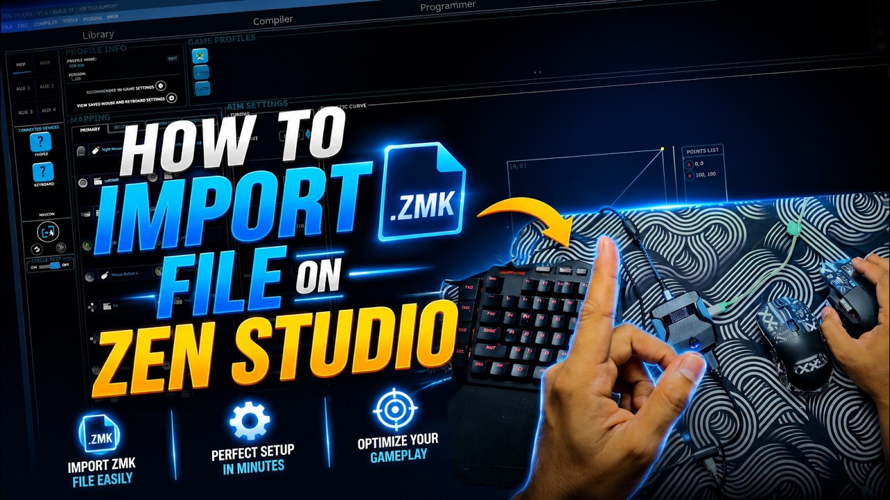 Zmn File How to Import ZMKL File on Cronus Zen - YouTube