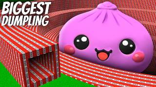 Secret Dumpling Inside The Tnt Pit In Minecraft !