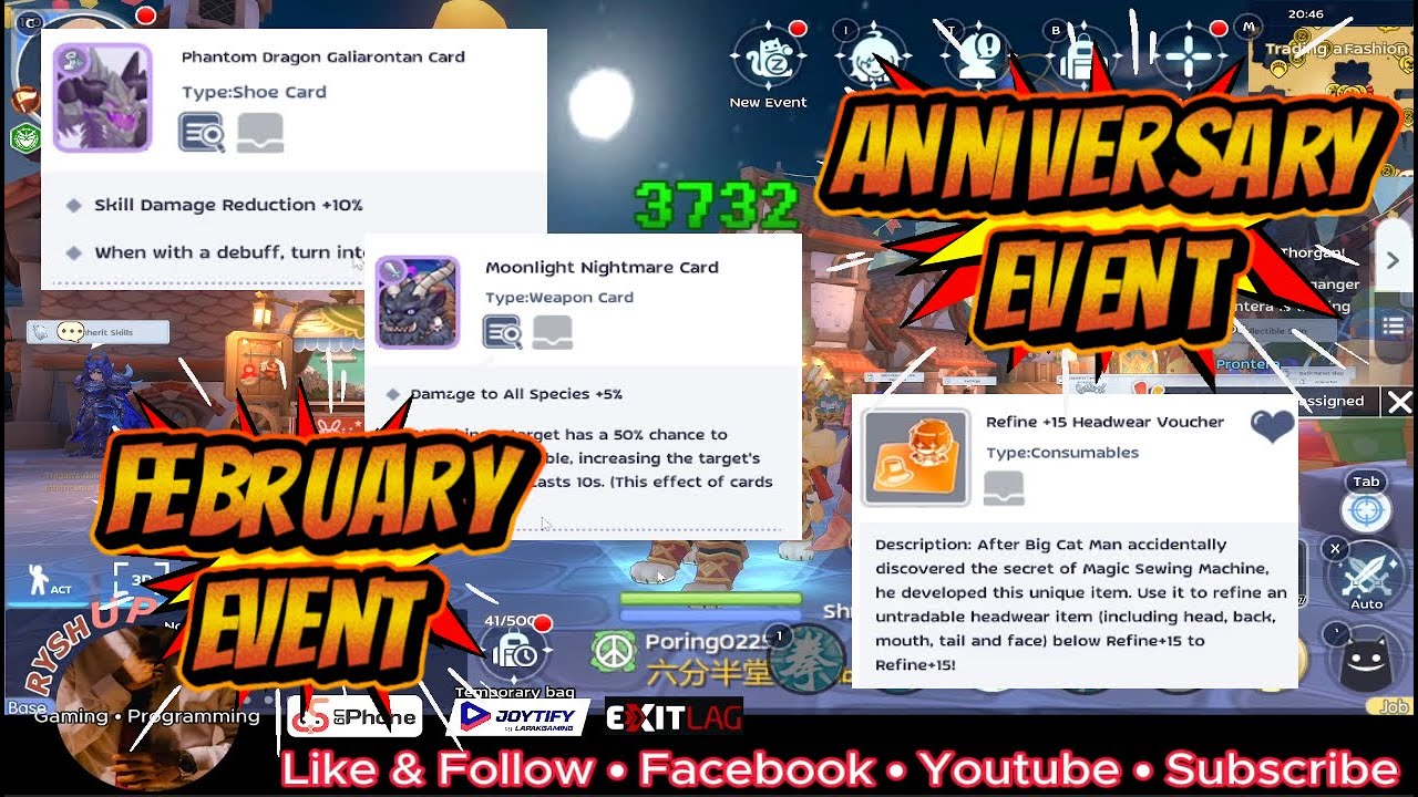 Ragnarok M Classic: February & Anniversary Events! 1 YEAR AND STILL KICKING!
