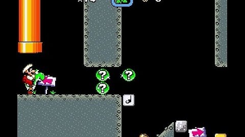 SMW Hack "JUMP" Suspicious Warehouse Walkthrough