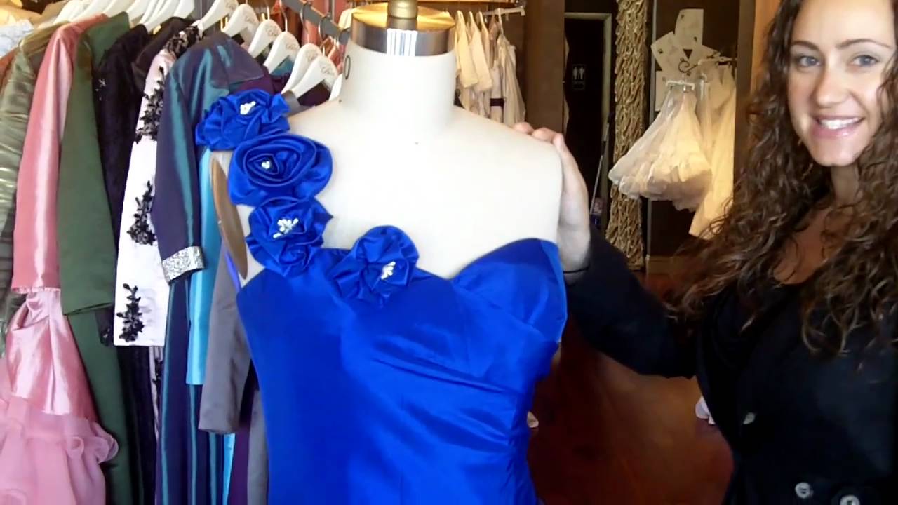 Blue Wedding Dress from weddingdressfantasy.com - YouTube