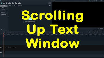 Filmora X Scrolling Quote Text