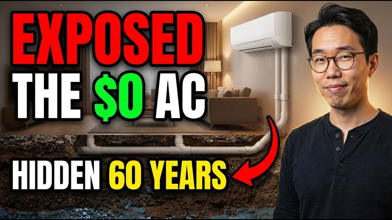 FREE AC That Runs on DIRT — Hidden 60 Years by HVAC Giants. It's Back.