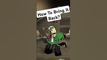 How To Use Rochas As Your Skin Again In Forsaken #roblox #forsaken