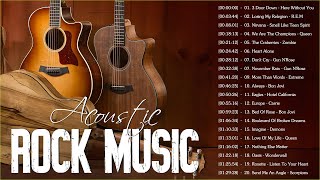 Acoustic Classic Rock Music || Greatest Hits 80s and 90s Classic Rock Acoustic Cover