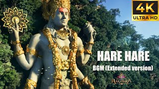 Mahavatar Narasimha - Hare Hare Bgm Extended Version Sam Cs 4K