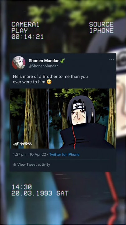 Itachi's Smile ❤🥺