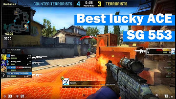 CS GO competitive ace with SG 553 💣🔪