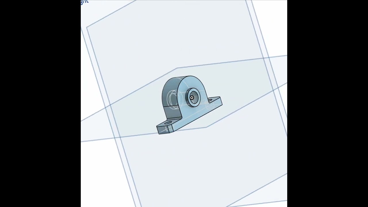 Onshape: Bearing Housing